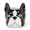 thumbnail image 1 of Abbott Collection AB-27-MINIKIN-068-LG 4.2 in. Dog Head Planter, Black & White - Large, 1 of 3