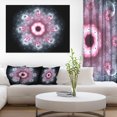 thumbnail image 1 of Pink Abstract Fractal Mandala Flower - Large Floral Wall Art Canvas, 1 of 3