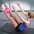 thumbnail image 4 of 25CM Balance Mini Yoga Ball Small Pilates Ball Fitness Exercise Stability Pilates Ball Anti-Burst Physical Ball, 4 of 8