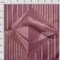 thumbnail image 4 of oneOone Rayon Dark Magenta Fabric Geometric Diamond With Stripes Craft Projects Decor Fabric Printed By The Yard 56 Inch Wide, 4 of 4