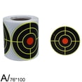 thumbnail image 3 of ZOUBAOQ Pekkaxy Radiance 3 inch Shooting Splatter Target Stickers Adhesive Reactive Targets Paper, 3 of 8