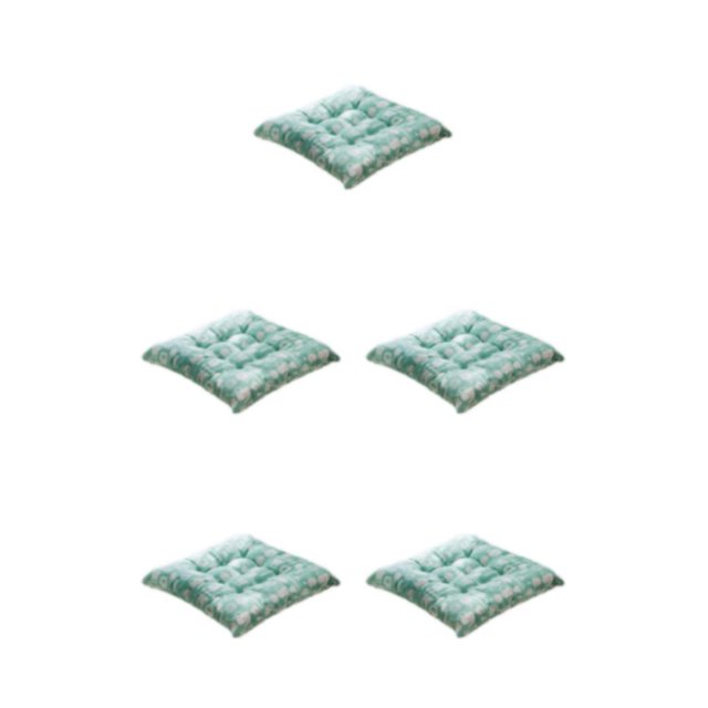 Wweixi Cushion Pad For Square Chair - Soft And Comfortable Wide Range Of Uses Square Chair Cushion tableware 5Set