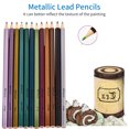 thumbnail image 2 of 83-Piece Professional Art Drawing Kit: Colored Pencils & Sketching Pencils for Beginners, Complete Art Supplies Set with Compact 11.8x7.8x2in Packaging (42.3oz) – Ideal for and Creative Projects, 2 of 7