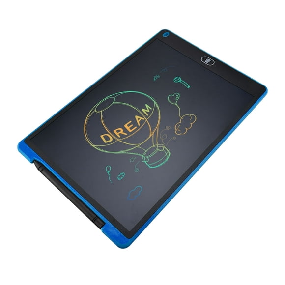 12 Inch LCD Writing Tablet Electronic Digital Drawing Board Erasable Writing Pad Single Color Screen One-Click Erase with Lock Button Gift for Children Adults Home Office School