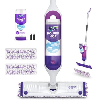 Trousse Swiffer SuperVadrouille multi-surfaces pour le nettoyage des planchers, parfum Frais
