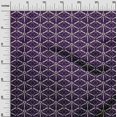 thumbnail image 2 of oneOone Polyester Lycra Fabric Geometric Kasuri Decor Fabric Printed BTY 56 Inch Wide, 2 of 4