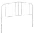 thumbnail image 1 of Lennon Twin Metal Headboard - White, 1 of 8