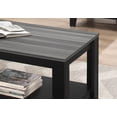 thumbnail image 4 of Monarch Specialties Table Set, 3pcs Set, Coffee, End, Side, Accent, Living Room, Laminate, Black, Grey, Transitional, 4 of 4