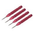 thumbnail image 1 of Perforations Centrales Automatiques, Fonctionnement Facile 4 Pcs Outil de Perforation Centrale pour Entretien Rouge, 1 of 8