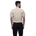 thumbnail image 3 of BESTMAN Casual Printed Shirts For Men Slim Fit Button Down Short Sleeve Shirt, 3 of 5