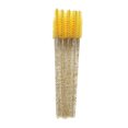 thumbnail image 1 of pitrice 50PCS Eyelashes Crystal Handle Brush Mascara Wands Applicator Cosmetic Brush Disposable Make Up brushes,Yellow, 1 of 9