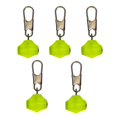 thumbnail image 4 of jinwen 5Pcs High Strength Sinker Sliders Weight Sinker Connector ing Barrel Swivels 2.7cmx1cmx0.5cm, 4 of 8