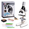 thumbnail image 1 of Microscope Science Kit 100X/400X/1200X Magnification Scientific Microscope with Slide Educational STEM Gift for Students and Beginners, 1 of 8
