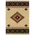 thumbnail image 1 of Oriental Weavers Hudson 6'7" x 9'6" Machine Woven Rug in Beige, 1 of 1