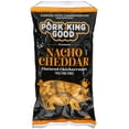 thumbnail image 1 of Pork King Good, Flavored Chicharrones, Nacho Cheddar, 1.75 oz (49.5 g), 1 of 2