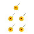 thumbnail image 3 of Maytalsory Realistic Appearance Non-toxic Cats Dogs Safe Home Decor For Lovers Odorless Silk Wide Application Low Maintenance Yellow 5Set, 3 of 6