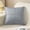 Grey, variant on Tech Fabric Decorative Pillow Cover 45x45cm - Ergonomic Lumbar Support, Modern Stripe Design, Sofa Cushion, Bedroom Decor, Easy to Clean, Zipper Closure