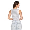 thumbnail image 3 of No Boundaries Women's Rib Tank, 3 of 6