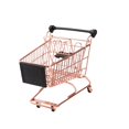 thumbnail image 1 of Mini Panier d'Achat Jeu d'Imitation Simulation Panier d'Achat pour Fille Enfant Rose Doré, 1 of 8