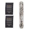 thumbnail image 1 of Sewing Needle Holder Case, Vintage Metal Stitching Needle Tube Wide Application  For Cross Stitch, 1 of 1