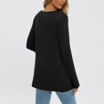 thumbnail image 4 of Timegard Longues Hauts à Manches pour Femmes Col Rond Tuniques Décontractées T-Shirts Confortables Couleur Unie Hauts Basiques, 4 of 8