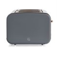 thumbnail image 2 of Swan Nordic 4 Slice Toaster - Grey, 2 of 7