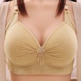 thumbnail image 4 of Fartey Plus Size Womens Push Up Bras High Support No Underwire Bra Full Coverage Everyday Bras Comfort Breathable Solid Color Daily Bra, 4 of 4