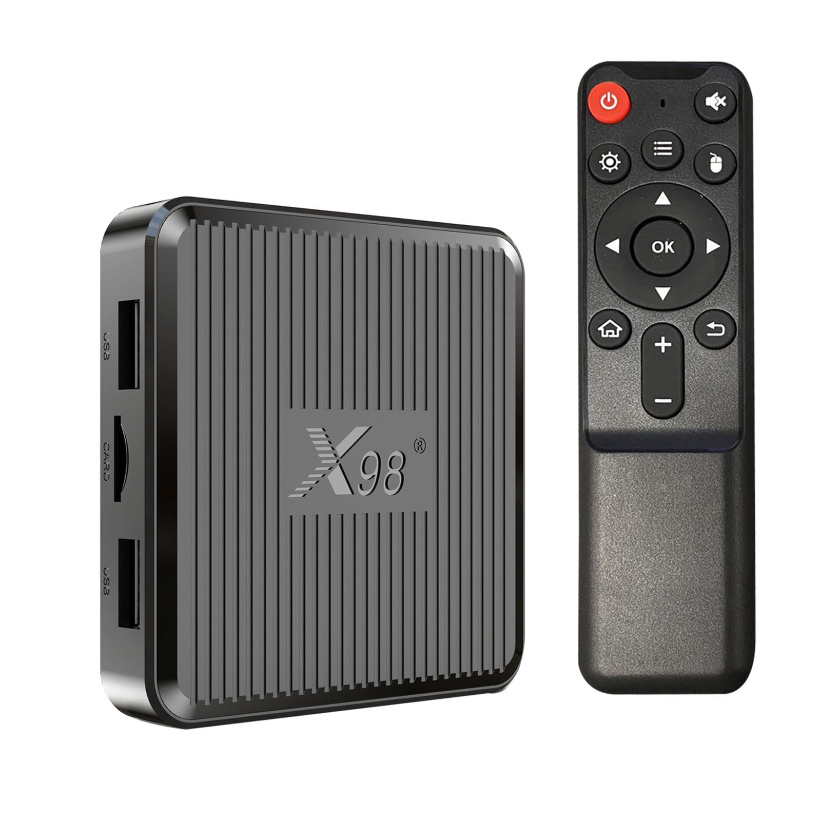 X98Q Android 11.0 Smart TV Box Amlogic S905W2 UHD 4K Media Player 2.4G/5G Dual-band WiFi
