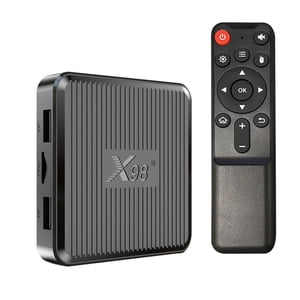 X98Q Android 11.0 Intelligent TV Boîte amologique S905W2 UHD 4K Lecteur multimédia 2.4G/5G Double bande WiFi