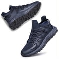 thumbnail image 3 of Mens Lightweight Breathable Running Shoes - Slip-On, Low Top, Non-Slip, Air-Flow Technology for All Seasons Outdoor Training, Workout, and Hiking - Durable, Comfortable, Quick-Dry, Anti-Skid Traction, 3 of 5
