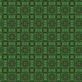 thumbnail image 1 of Ahgly Company Machine Washable Indoor Square Transitional Dark Forest Green Area Rugs, 4' Square, 1 of 7