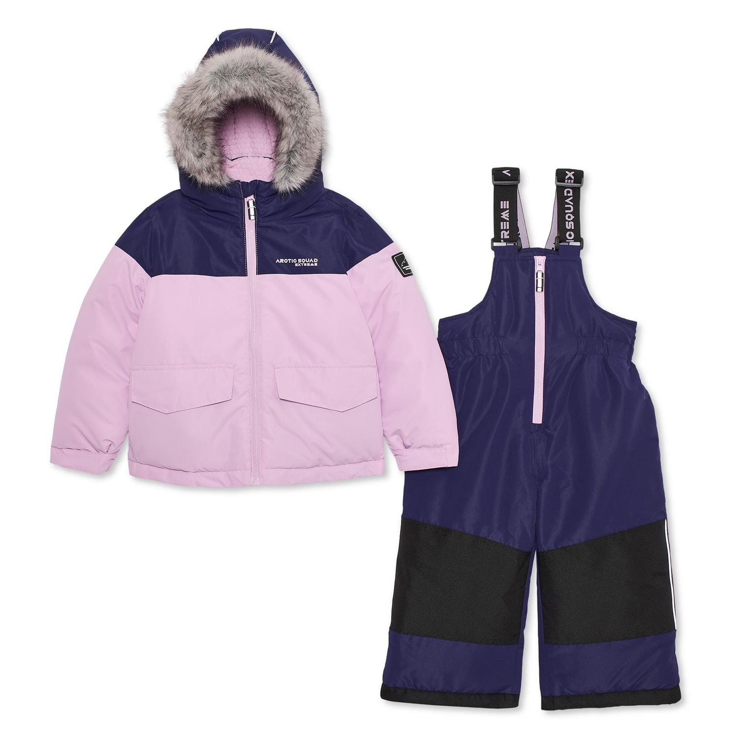 Arctic Squad Extreme Toddler Girls' Two Piece Snowsuit Set