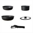 thumbnail image 1 of Pots and Pans Set Detachable Handle,5 Piece Nonstick Kitchen Cookware Sets,Stackable Pots Pans Set with Removable Handle, 1 of 7