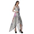 thumbnail image 2 of Moomaya Robes d'Été à Dos Nu pour Femmes Robe Imprimée à Ourlet en Foulard pour Femmes, 2 of 4