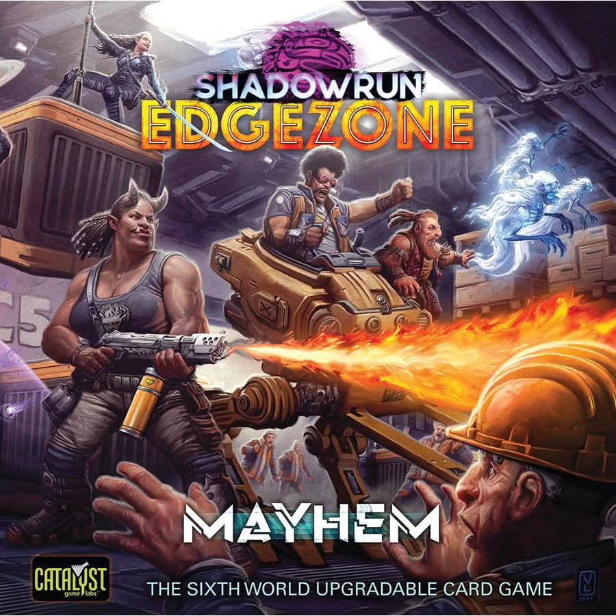 Shadowrun: Edge Zone Mayhem Board / Card Game