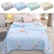 Tyidzon Cooling Blanket for Hot Sleepers and Night Sweats, Skin Friendly Cooling Comforter, Summer Blanket Fade&Stain Resistant, Lightweight Breathable Bedding, 39x59 Inch
