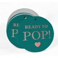 thumbnail image 2 of Inkdotpot Pack Of 50 Ready To Pop Baby Shower Favor Paper Tags Craft Real Rose Gold Foil Hang Tags, 2 of 6