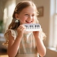 thumbnail image 3 of 16 Hole Cartoon Kids Harmonica 2025 New Silicone Mini Harmonica For Kids Children Key Of C Removable Full Body Washable Cute Musical Instruments For Toddler, 3 of 5