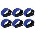 thumbnail image 3 of Ceintures de Canne à Pêche, Attaches Extensibles Résistantes aux Frictions Anti-Usure pour Matériel de Pêche Câble Réutilisable Doux pour Cannes à Lancer d'Appâts pour Cannes à Mouche pour Cannes Rouge, Bleu, Noir, 3 of 8