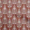 thumbnail image 1 of oneOone Cotton Jersey Brick Red Fabric Block Craft Projects Decor Fabric Printed By The Yard 58 Inch Wide-L0, 1 of 5