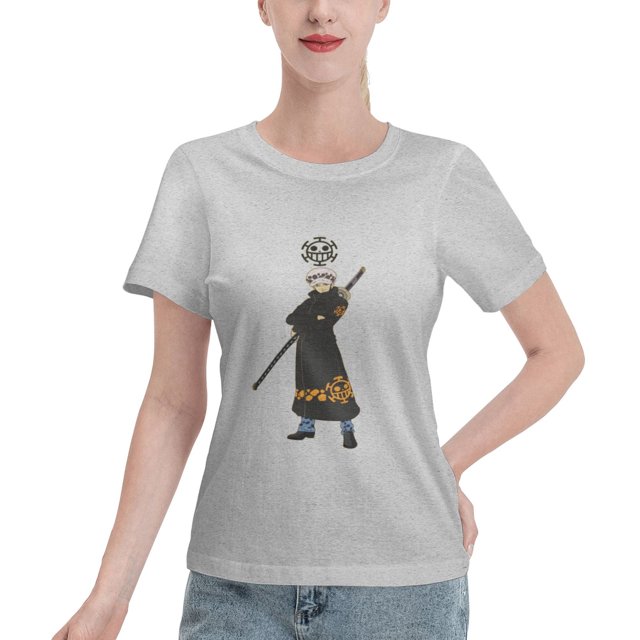 Women's Basic Short Sleeve T-Shirt One Piece Trafalgar