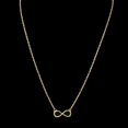 thumbnail image 3 of Gold Charm Bikini Belly Waist Lower Back Link Body Chain w/ Number 8 Pendant, 3 of 9