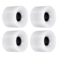 thumbnail image 1 of Unique Bargains Roues Longboard 60 mm Roue de Planche à Roulettes Roues de Rue pour Planches à Roulettes Roues Cruiser 78 A, Blanc Lot de 4, 1 of 4