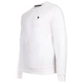 thumbnail image 2 of U.S. POLO ASSN. Chandail pour Homme - Molleton Diagonal Fini Carbone, Col Rond, Coton Blanc TG (Très Grand), 2 of 3