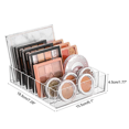 thumbnail image 3 of 3X Eyeshadow Palette Organizer- 7 Section Divided Makeup Acrylic Palette Organizer Holder for Vanity Cosmetics Makeup, 3 of 6