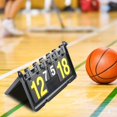 thumbnail image 3 of pitrice Table Top Score Board Flip Score Keeper pour les Sports de Plein Air en Salle de Basket-Ball, 3 of 9