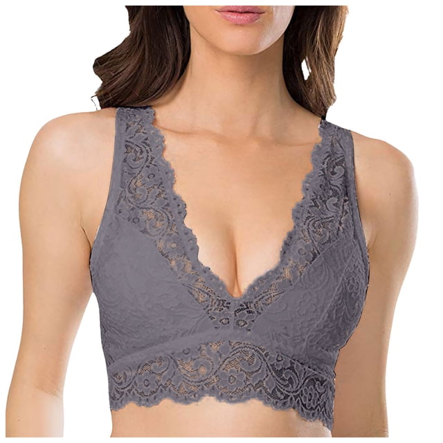 MIASHUI Soutien-Gorge pour Femmes Soutien-Gorge en Dentelle Sans Armature sous-Vêtements Dos