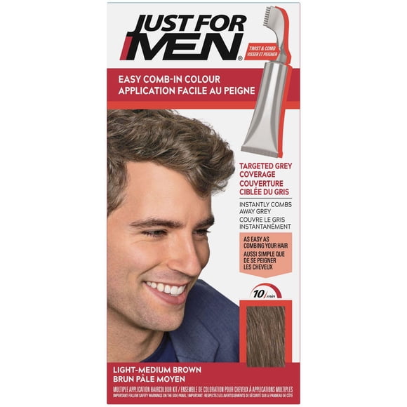 Just For Men Easy Comb-In Light-Medium Brown A-30