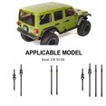 thumbnail image 3 of Xingzhi 2pcs Front CVD Shaft For SCX6 1/6 Steel Crawler RC Car Accessories Replacement Parts RC Upgrade Part RC Car Part RC Hop-ups TYPE1, 3 of 6