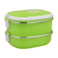 thumbnail image 2 of pdqouc Hot Food Container Rectangular Insulation Box Stainless Steel Lunch Box Food Storage Container Children's Hot Food Insulation Box for school home and office picnics, 2 of 9